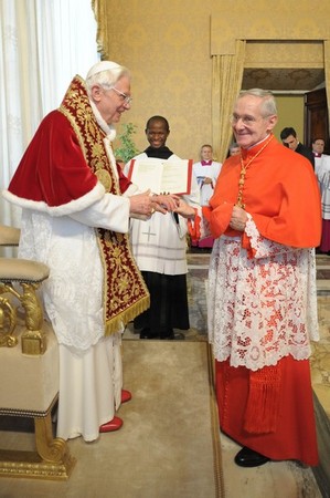 Cardinal Jean-Louis Tauran of France proto deacon of the College of Cardinals Feb 21 2011.jpg